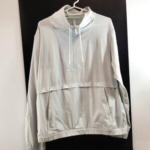 Lululemon Pack Light Pullover Almost Blue Size 10